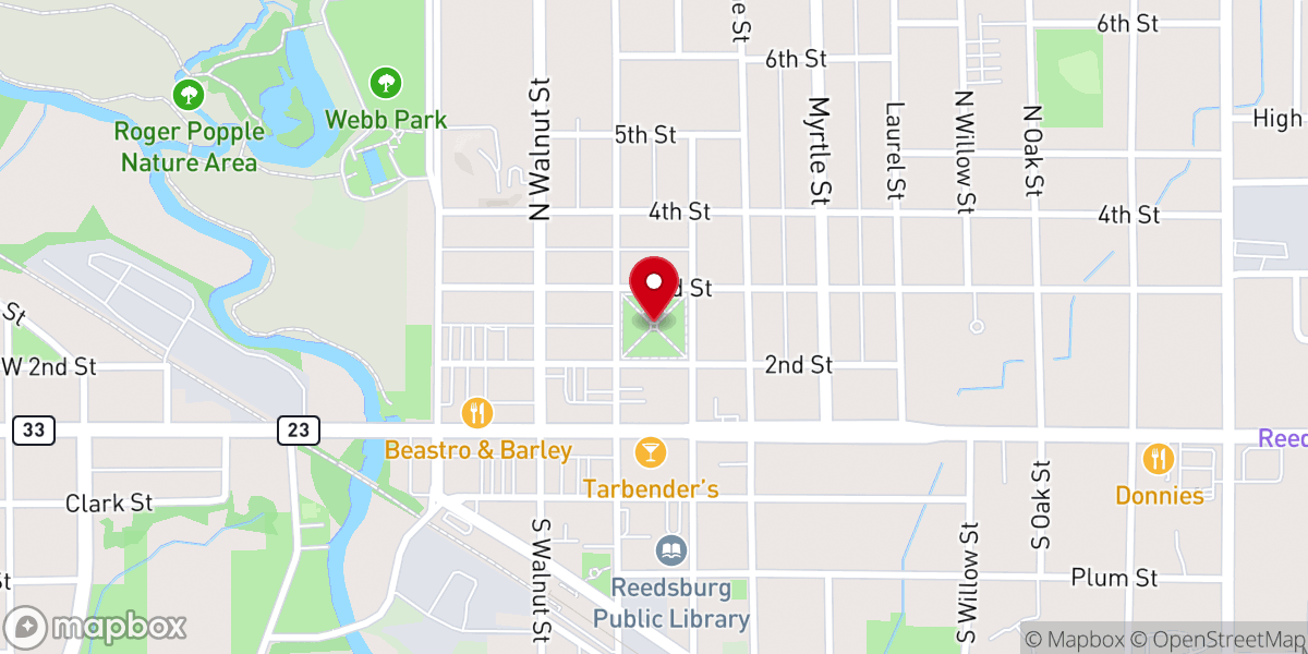 Map showing location of City Park