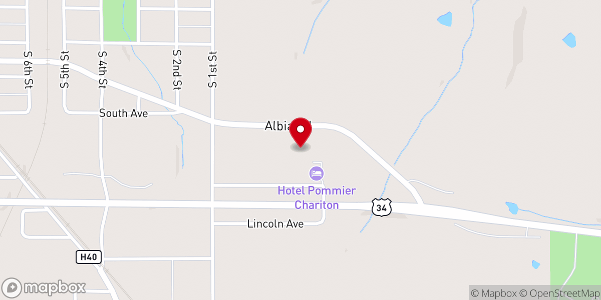 Map showing location of House of Prayer United Pentecostal Church