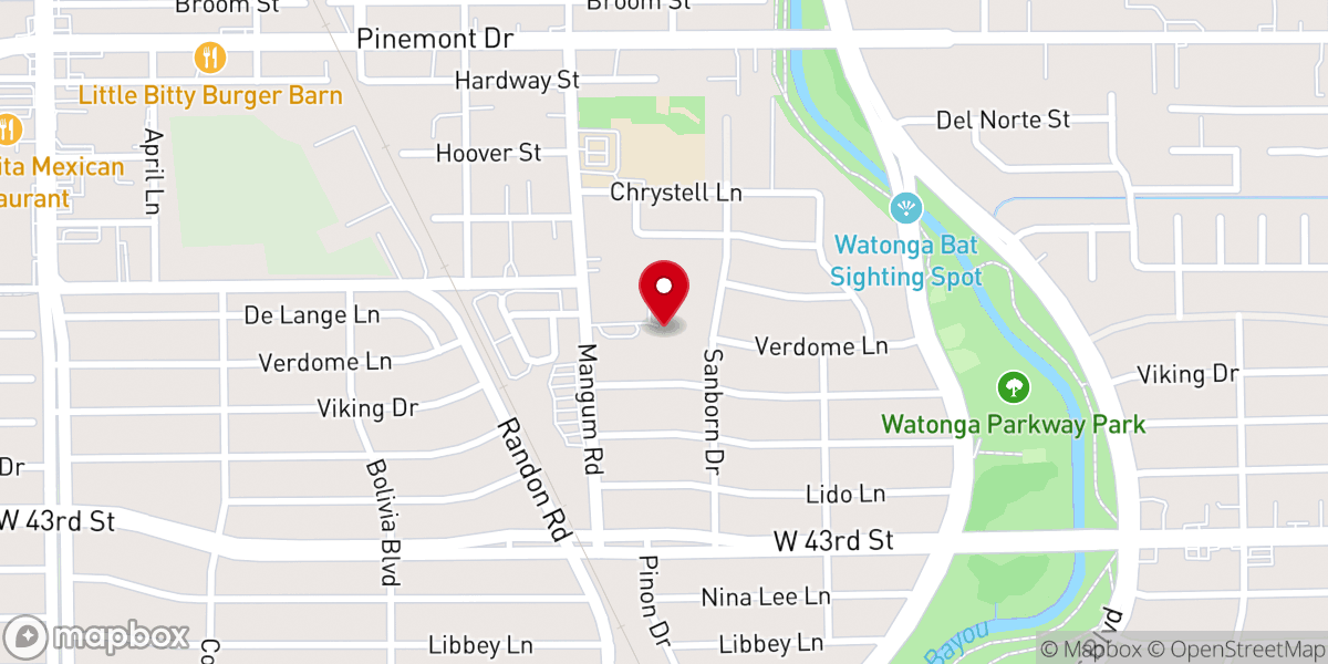 Map showing location of JH Ministries