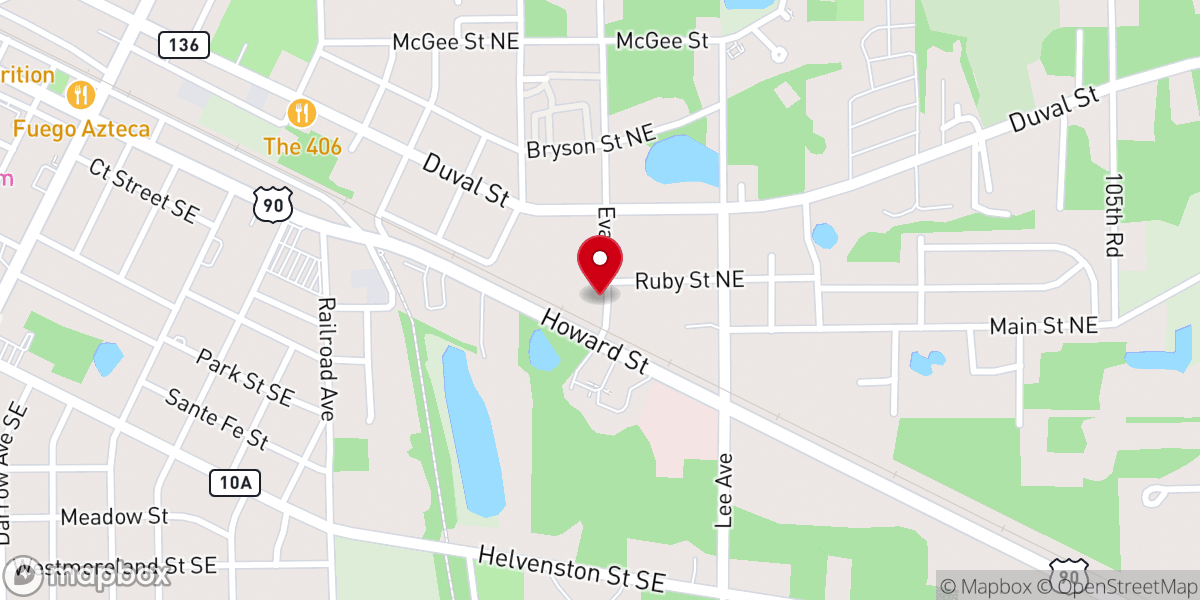 Map showing location of Live Oak SDA Spanish Church