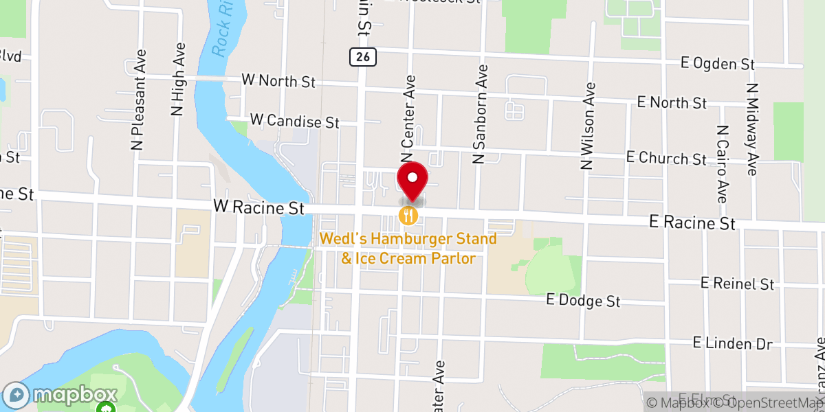 Map showing location of Immanuel United Methodist
