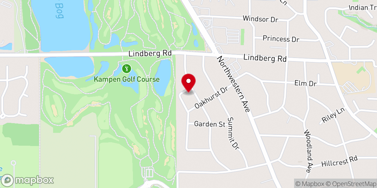 Map showing location of Bethesda Outreach Ministries International Inc