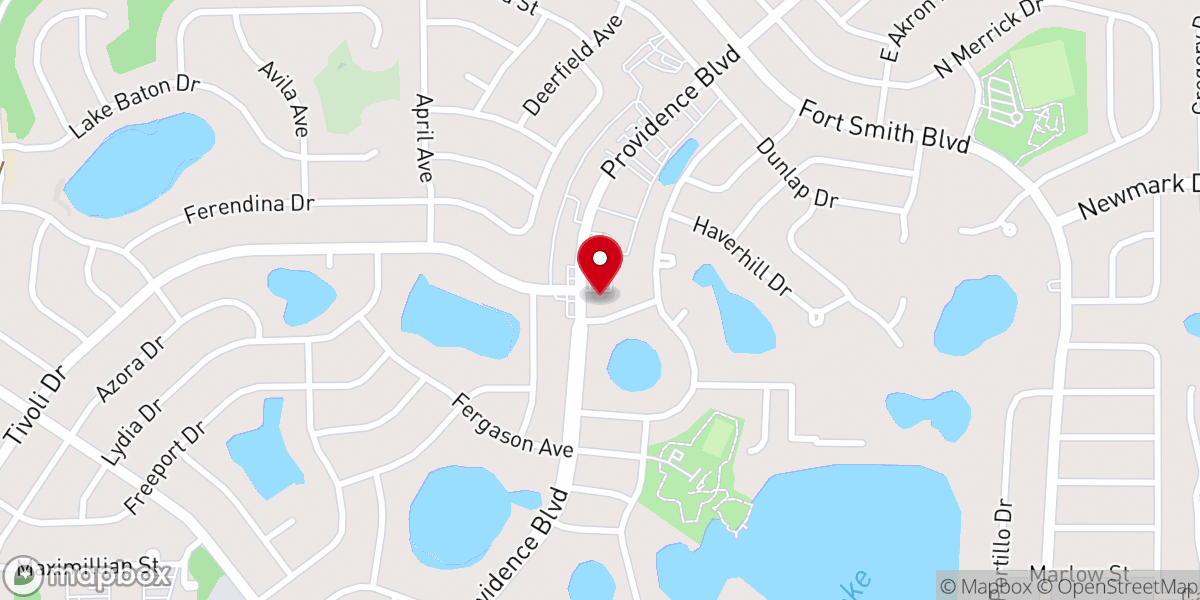 Map showing location of Power of Love Inc