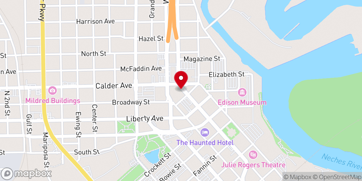 Map showing location of United Church