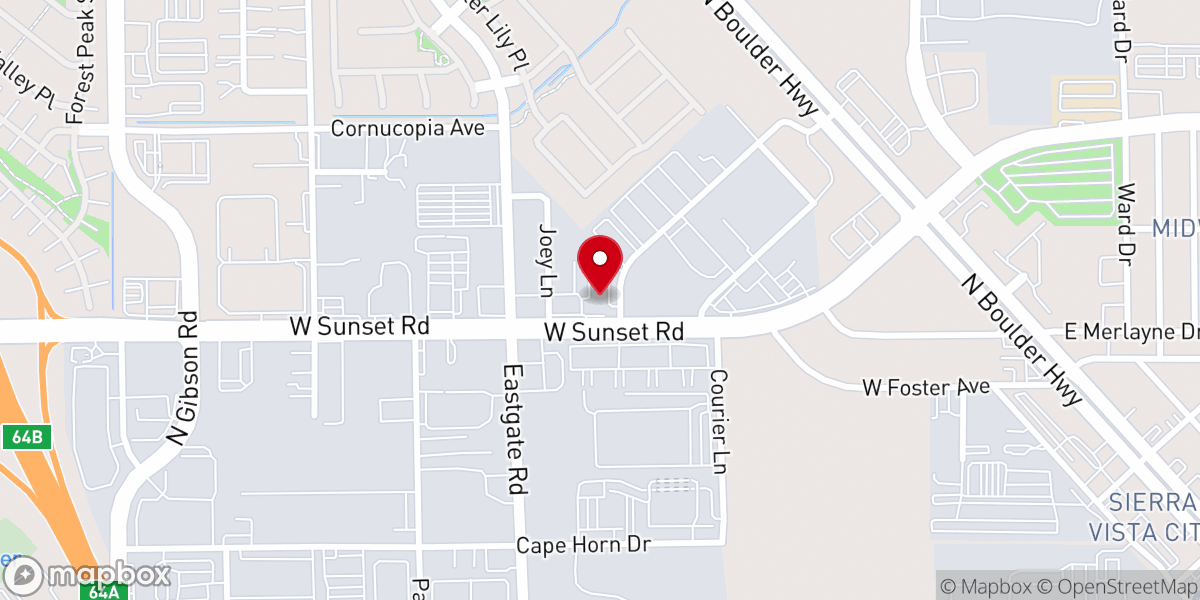 Map showing location of Boulder Chapel