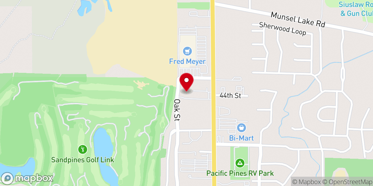 Map showing location of Florence Seventh-day Adventist Church