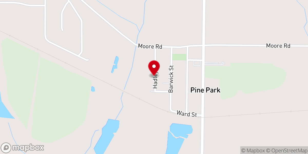 Map showing location of Faith Temple First Born Church of the Living God