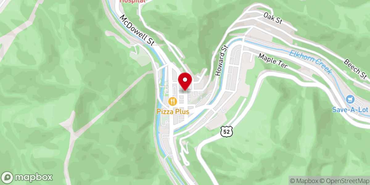 Map showing location of Beautiful Deliverance