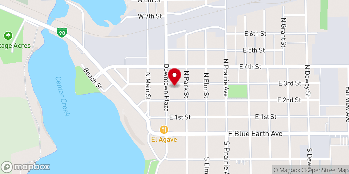 Map showing location of Action 169