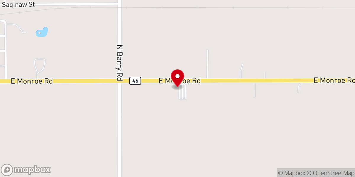 Map showing location of Amazing Grace Church