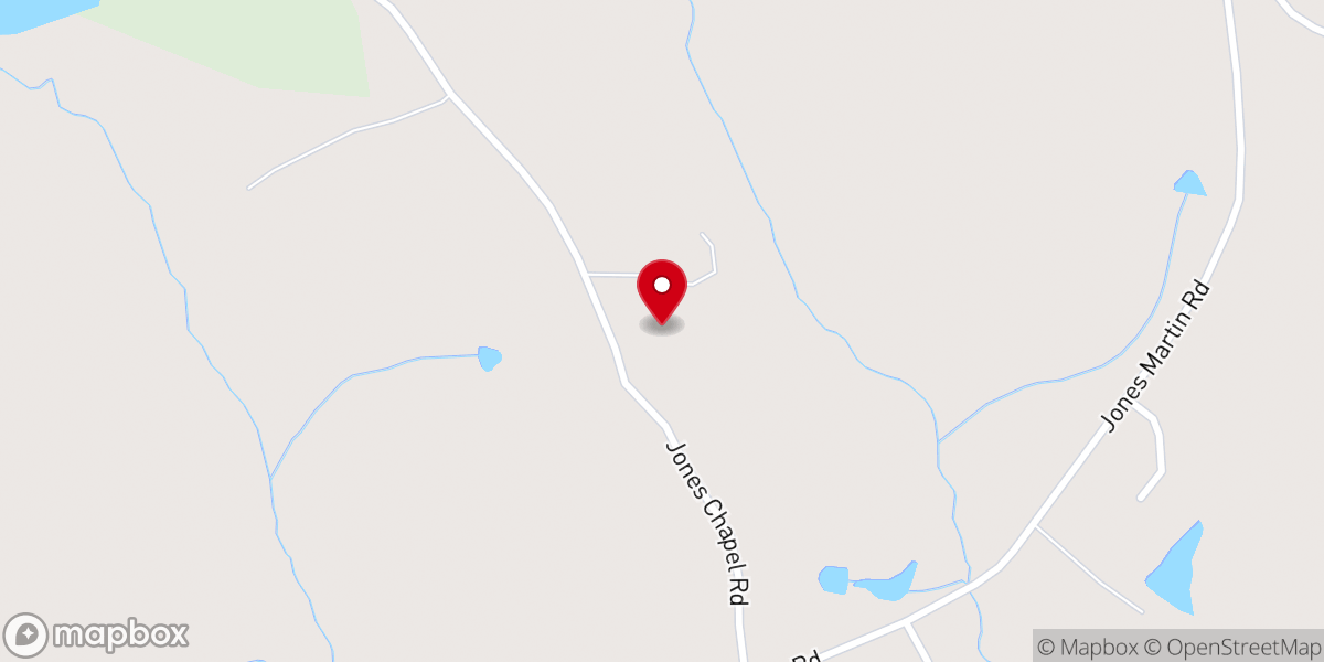 Map showing location of Wild Oak Farms