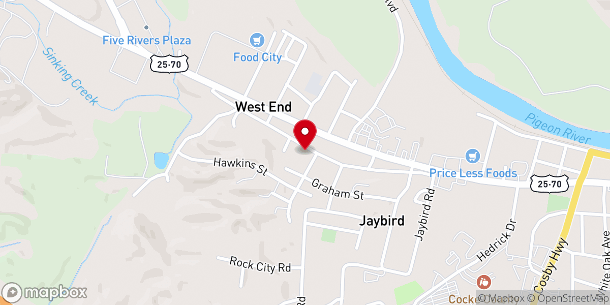 Map showing location of Del Rio First Church of God