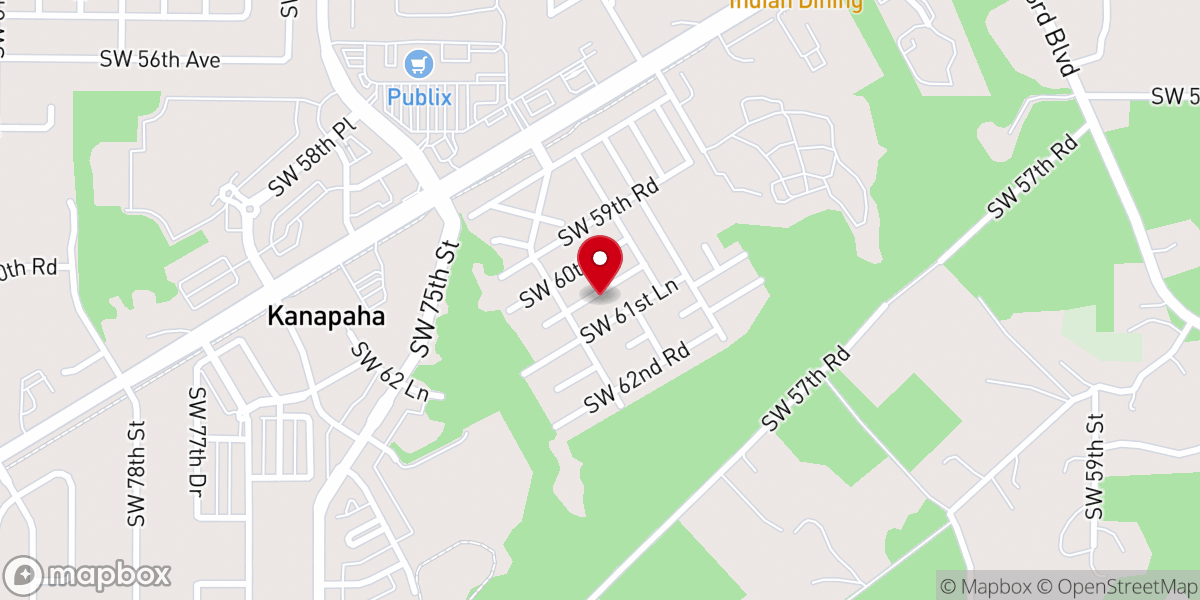 Map showing location of Upper Garden Sanctuary Inc