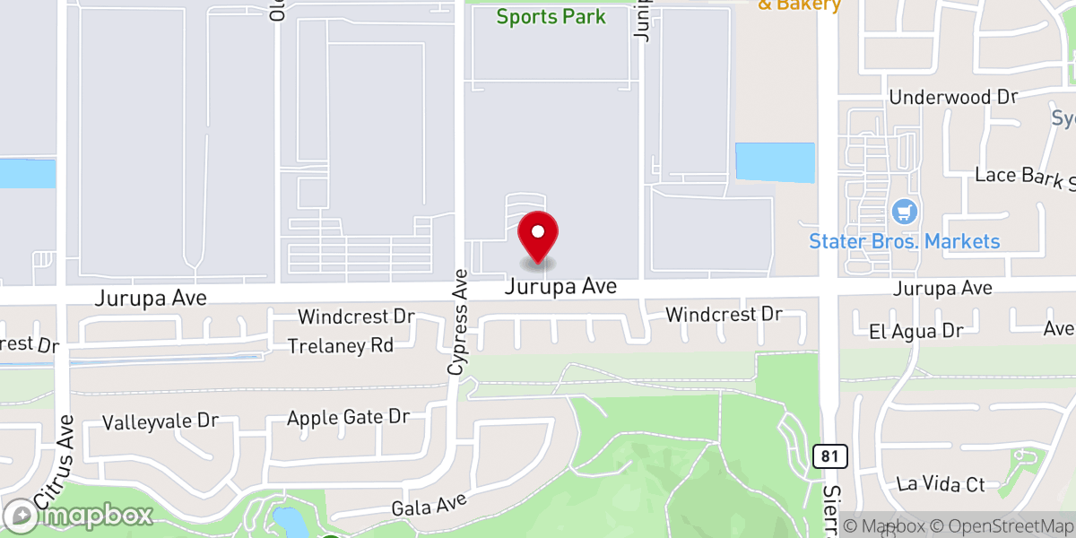 Map showing location of St Mary's Catholic Church