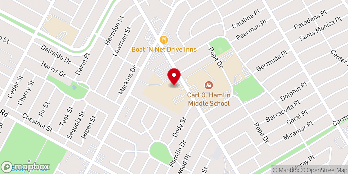 Map showing location of Third Coast Church