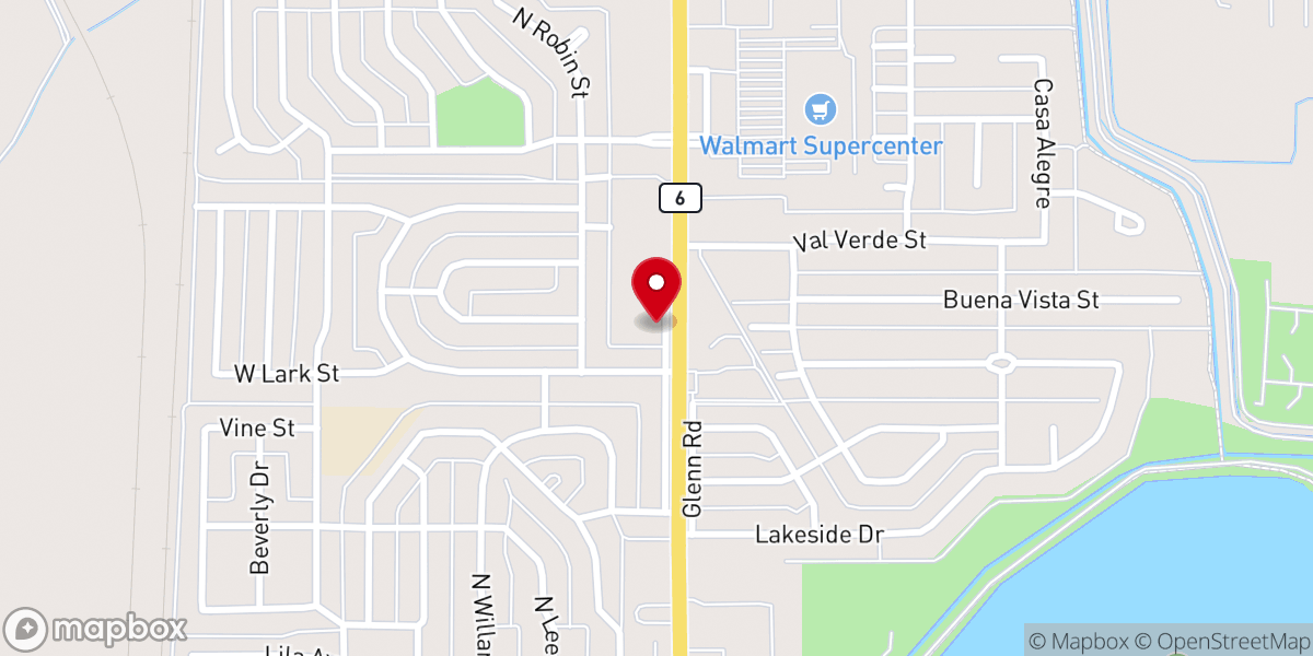 Map showing location of Highland Heights United Methodist
