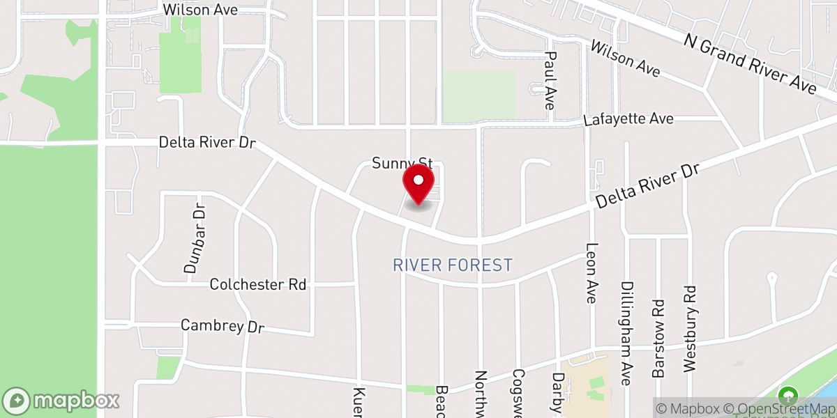 Map showing location of Immanuel Community Reformed Church