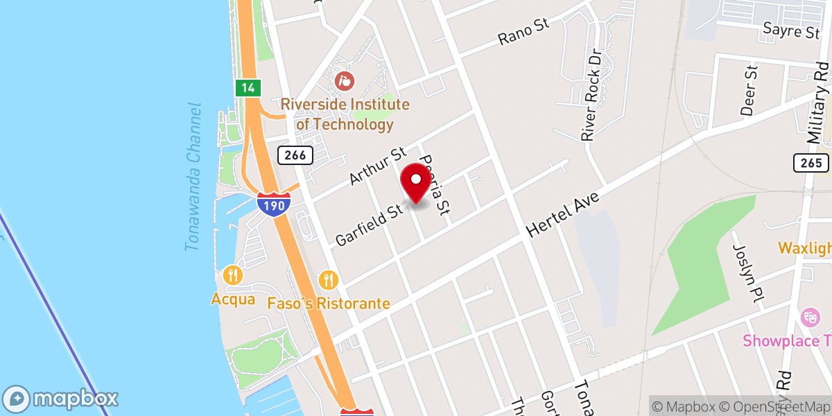 Map showing location of Magnificat Gentle Woman Mother of Buffalo Inc