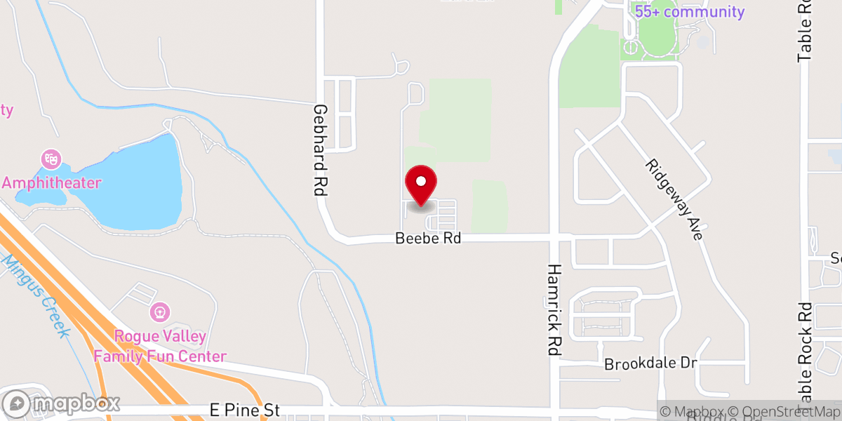 Map showing location of Shepherd of the Valley Catholic Church