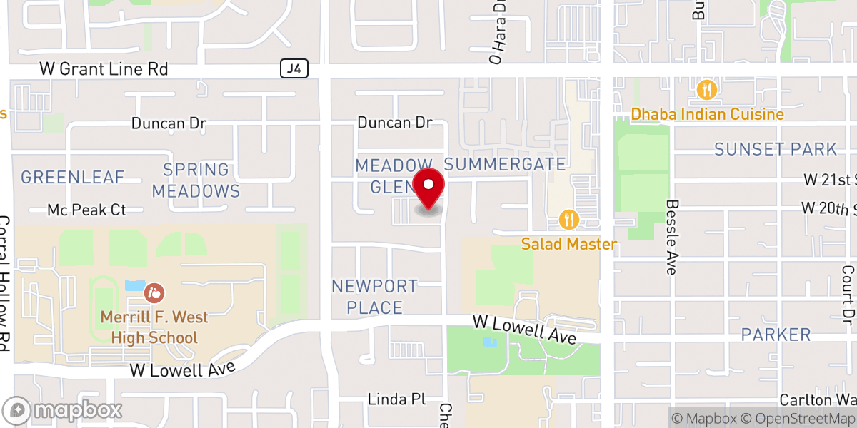 Map showing location of The Church of Jesus Christ of Latter-day Saints