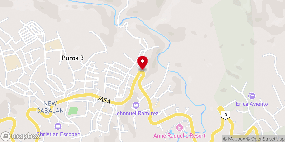 Map showing location of Subic Bay Baptist Church