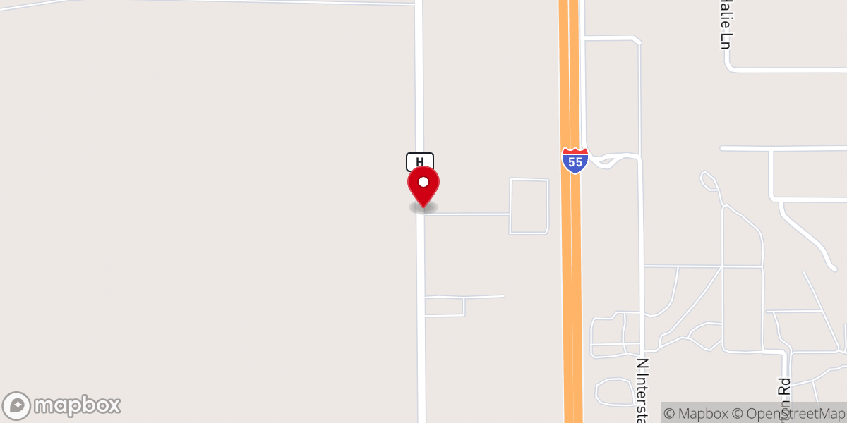 Map showing location of Little Red Truck Ministries