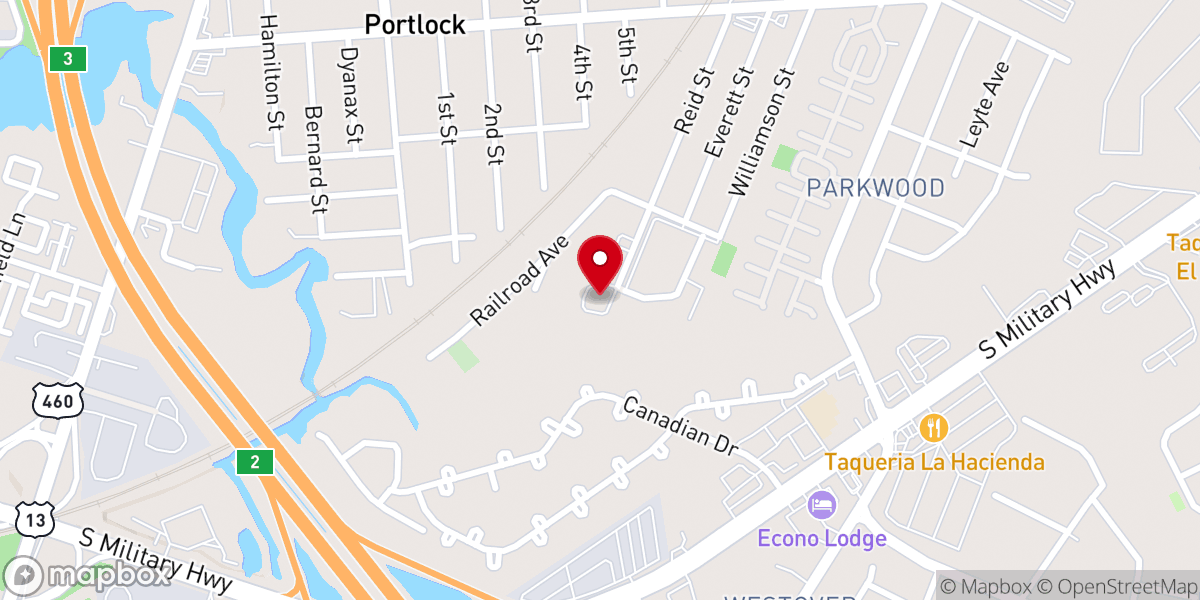 Map showing location of Covenant Fellowship Curch
