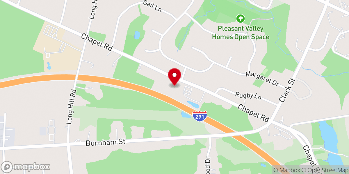 Map showing location of Vox Church - South Windsor