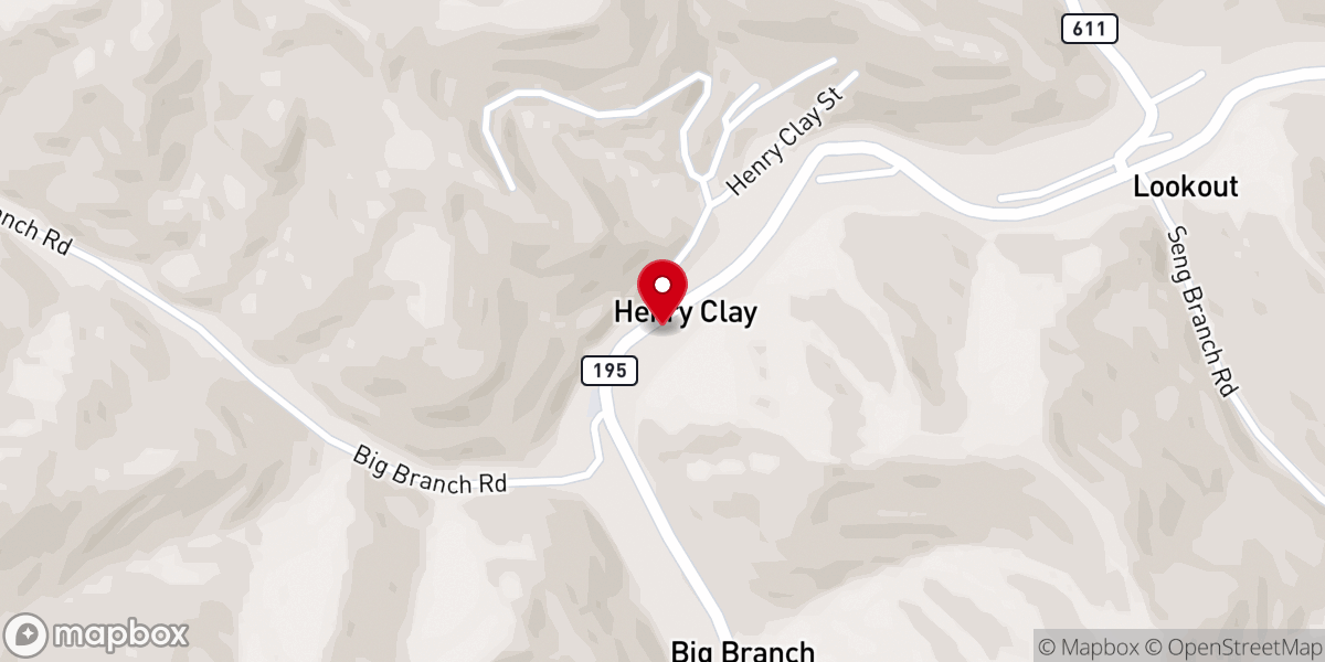 Map showing location of Freeda Harris Baptist Center