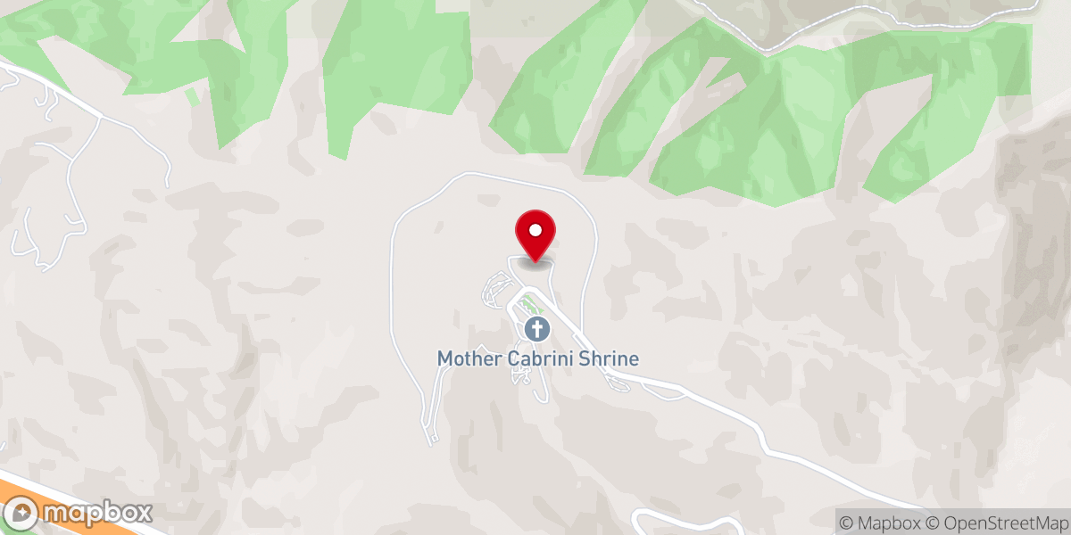 Map showing location of Missonary Sisters