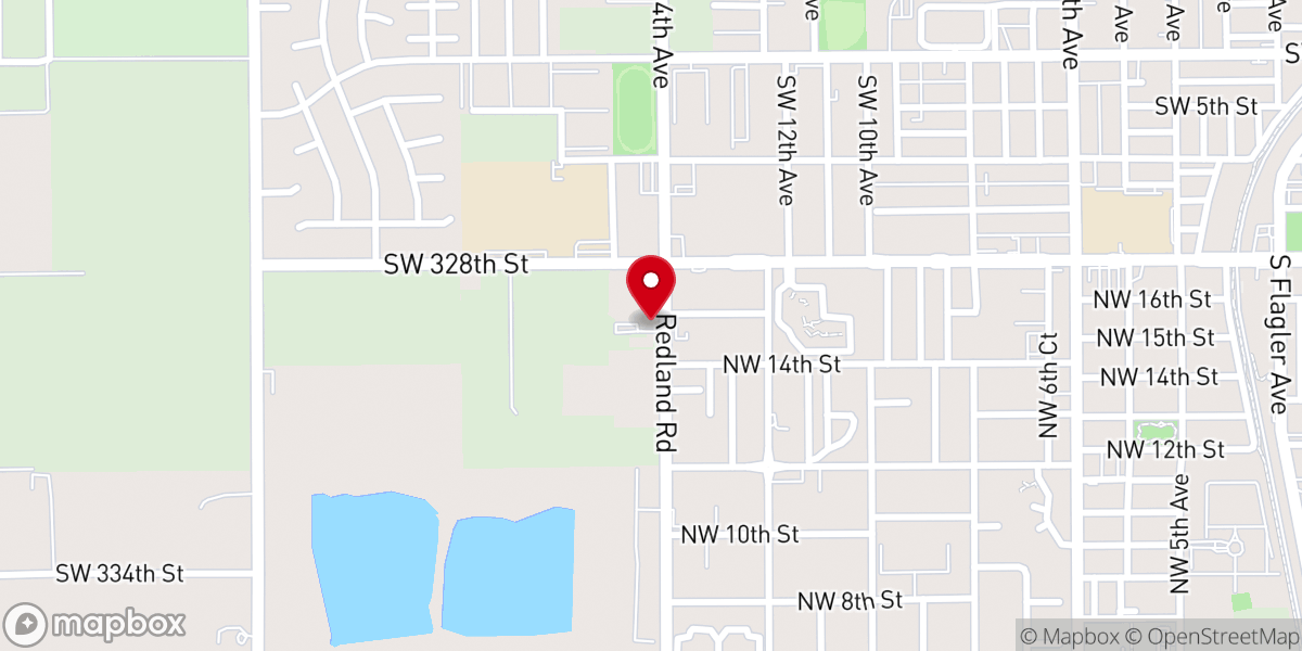 Map showing location of Bethel Seventh-Day Adventist Church