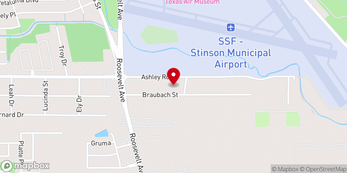 Map showing location of The Rev Inc