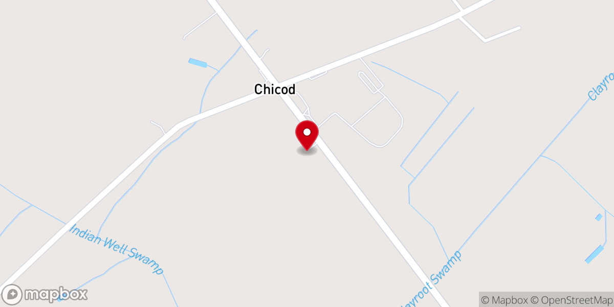 Map showing location of Life Gate Baptist Church
