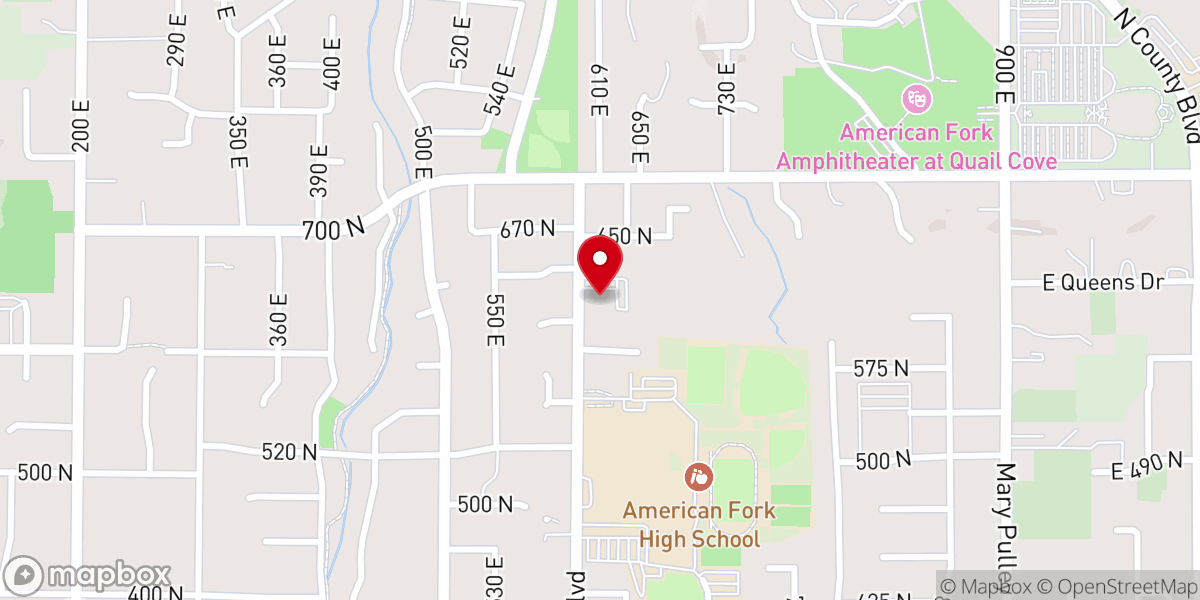 Map showing location of Saint Peter Catholic Church