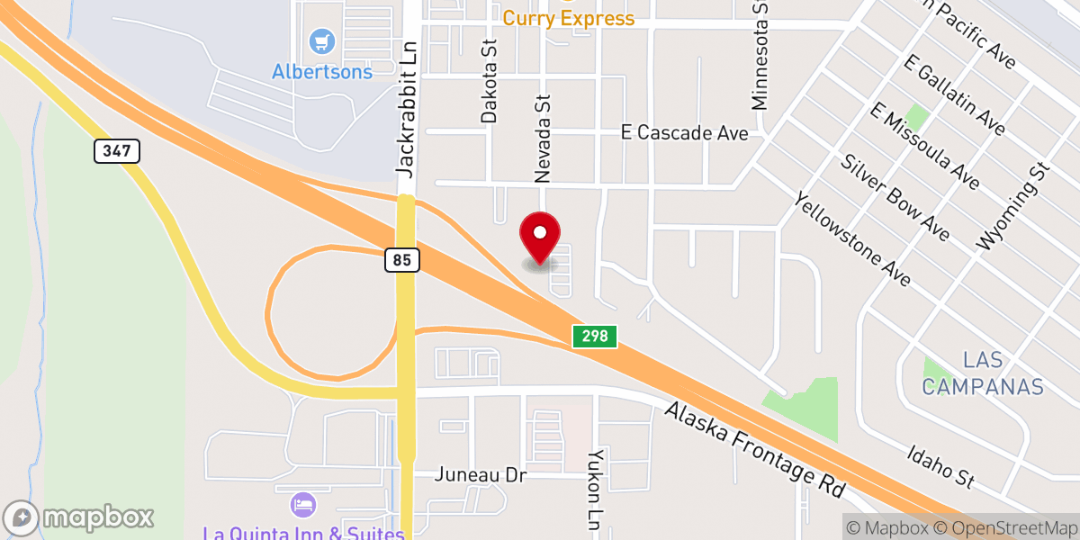Map showing location of Church of Christ
