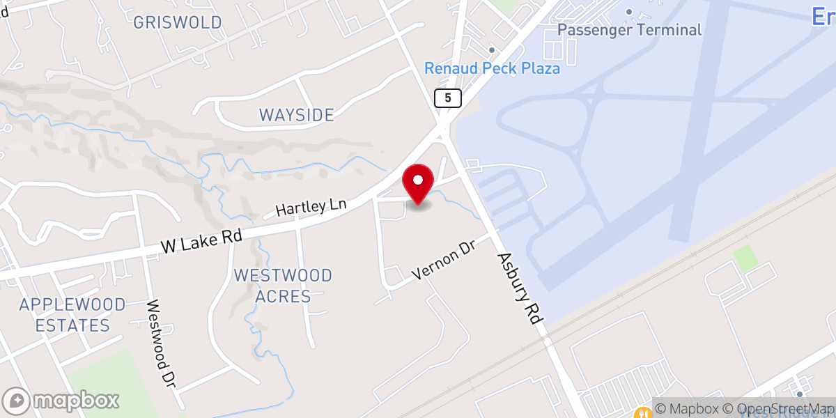Map showing location of FlightPath Fellowship Church