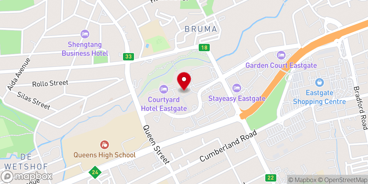 Map showing location of Methodist Connexional Office