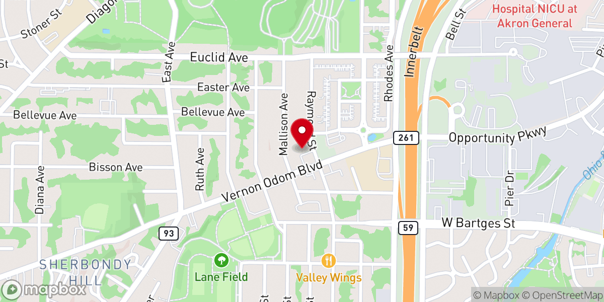 Map showing location of Abundant Life Center of Eternal Truth