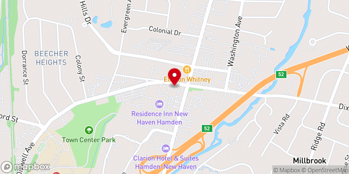 Map showing location of Grace & St John's Episcopal