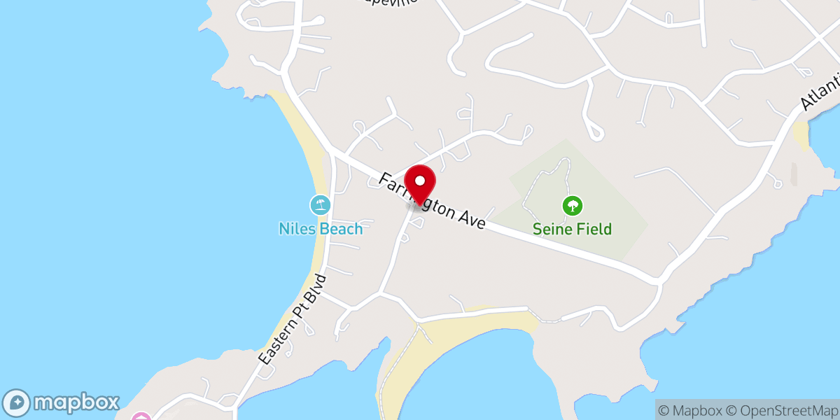 Map showing location of Saint Anthony Chapel