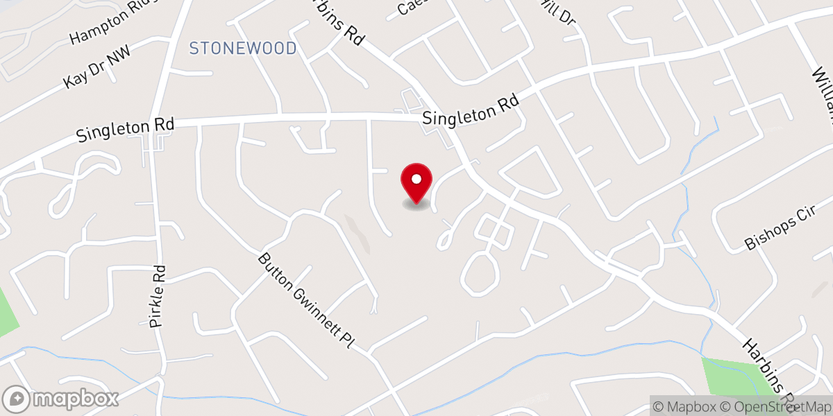 Map showing location of New Beginning House of Prayer