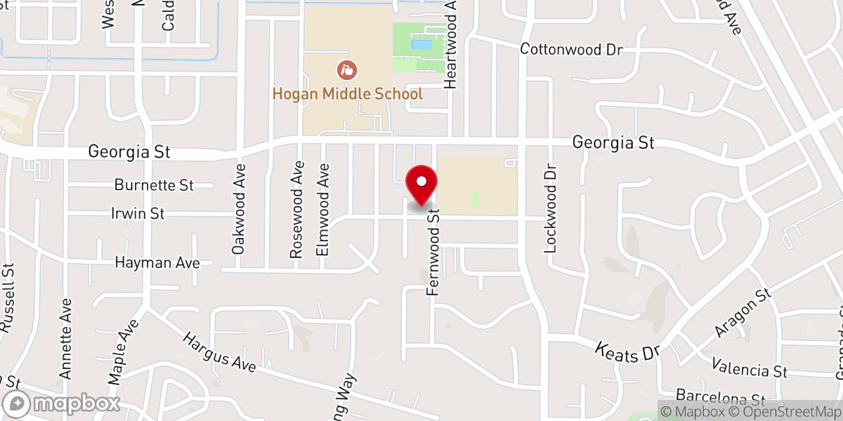 Map showing location of Everlasting Life Ministries