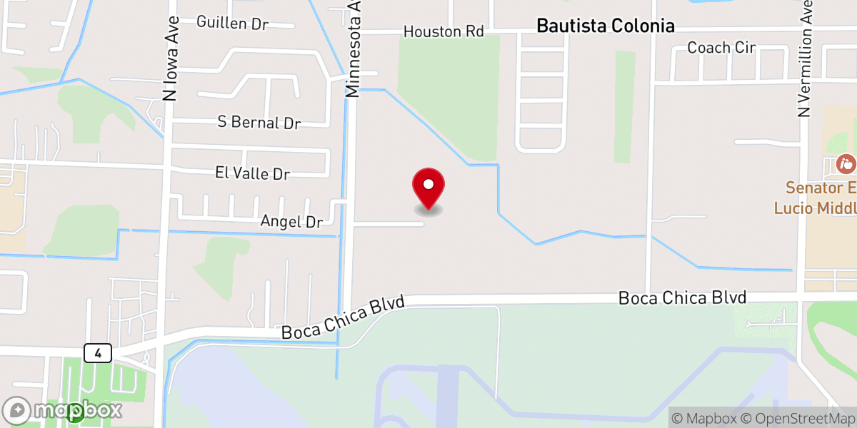 Map showing location of Ministerio Cielos De Gloria