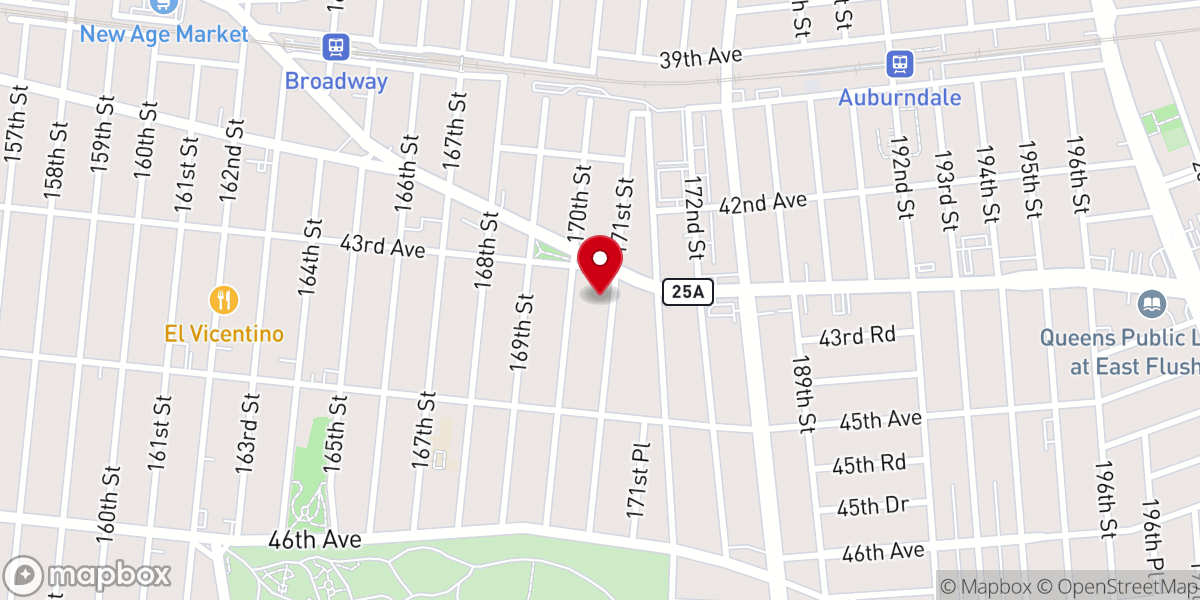 Map showing location of Logos Community Church