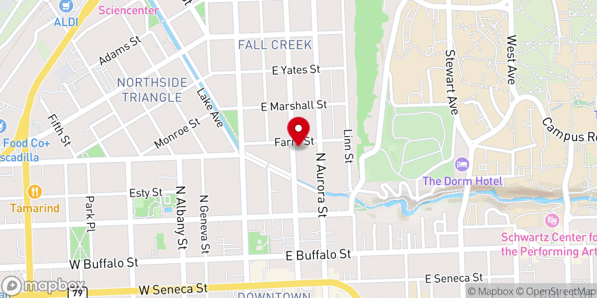 Map showing location of Our Lord's Temple Church of God in Christ
