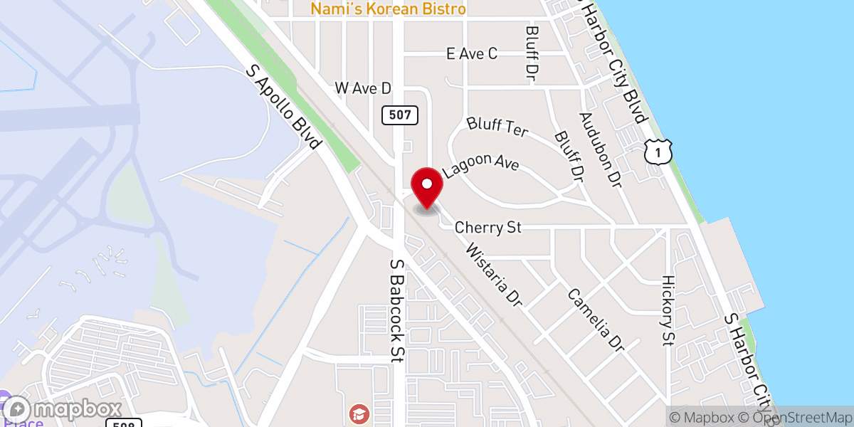 Map showing location of New Beginnings Church