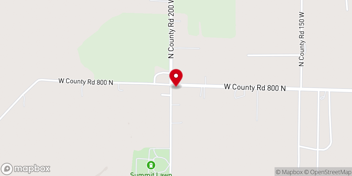 Map showing location of Berea Christian Church