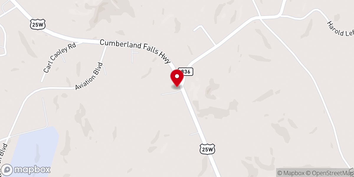 Map showing location of Star Baptist Church