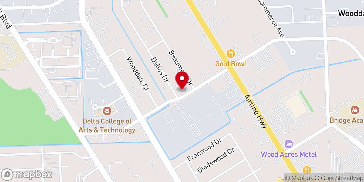 Map showing location of Metropolitan Community Church