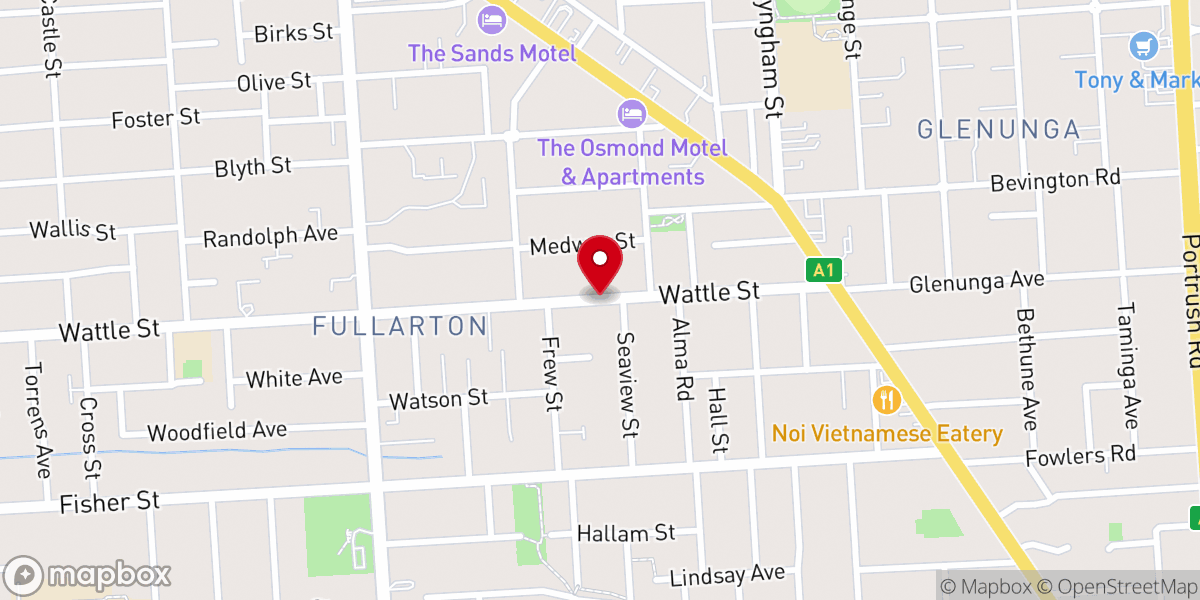 Map showing location of GospelLife Church Adelaide